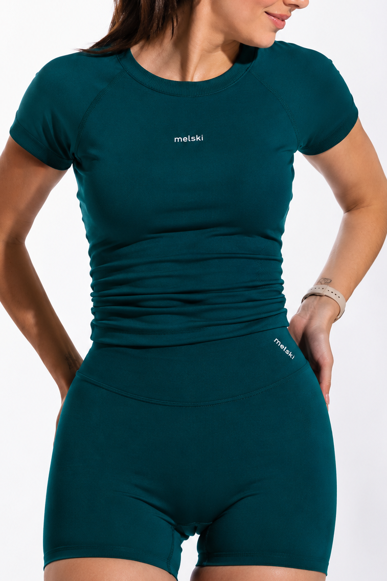 Active T-shirt Forest green