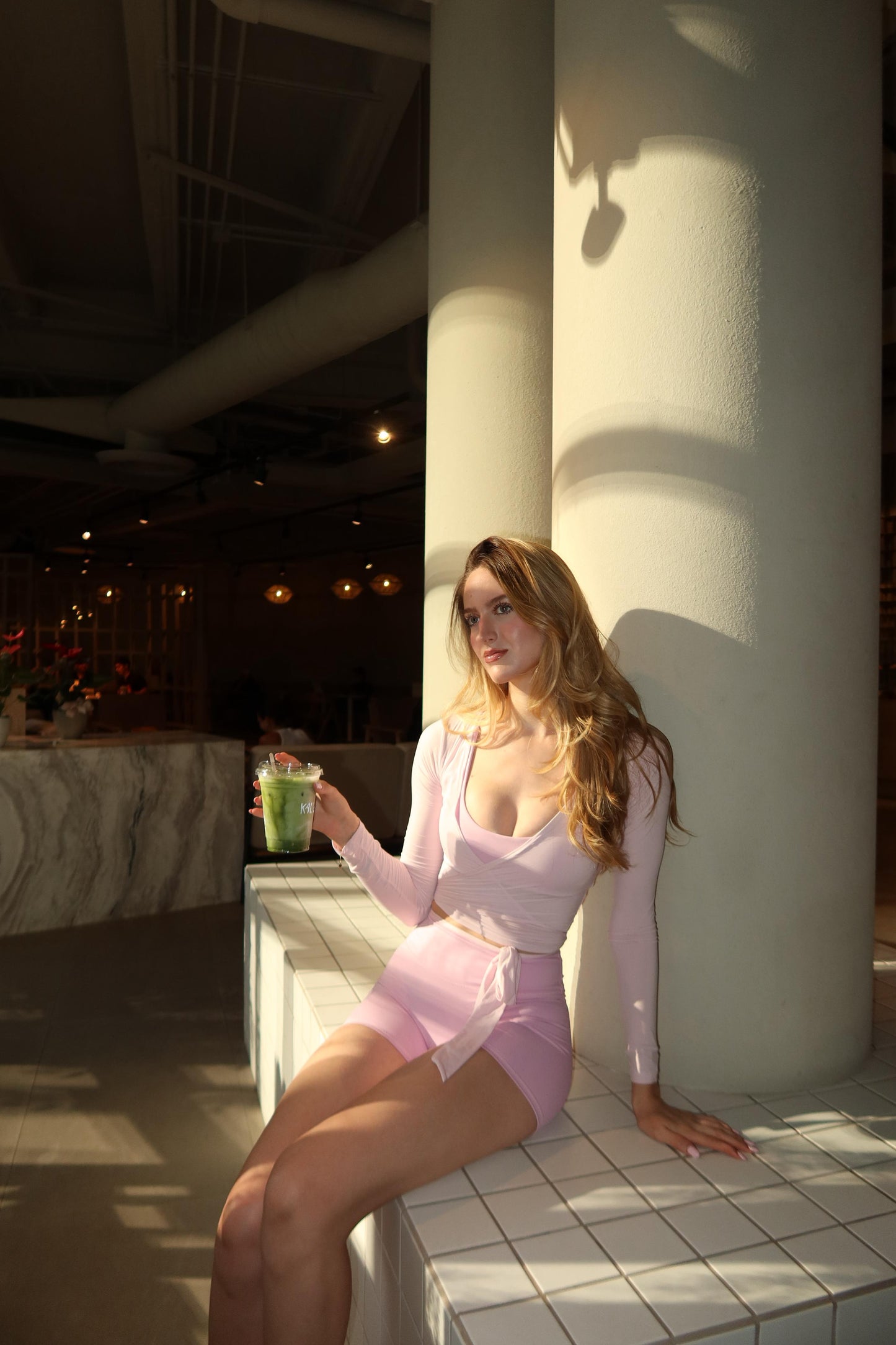 Ballet Wrap Blush Pink