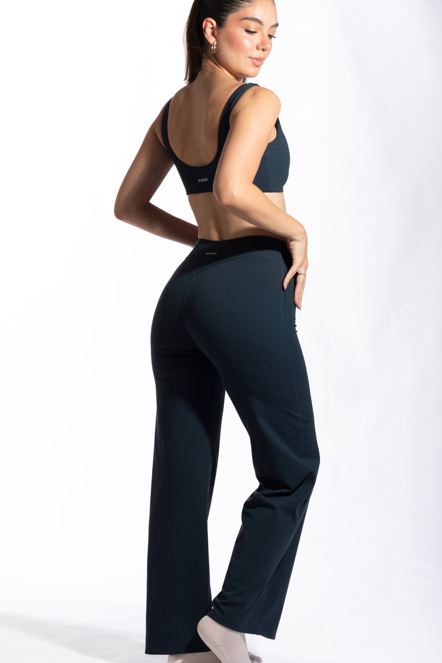 Softsculpt Leggings Flare Blueberry
