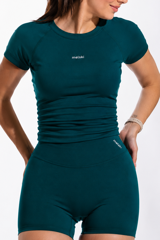 Active T-shirt Forest green