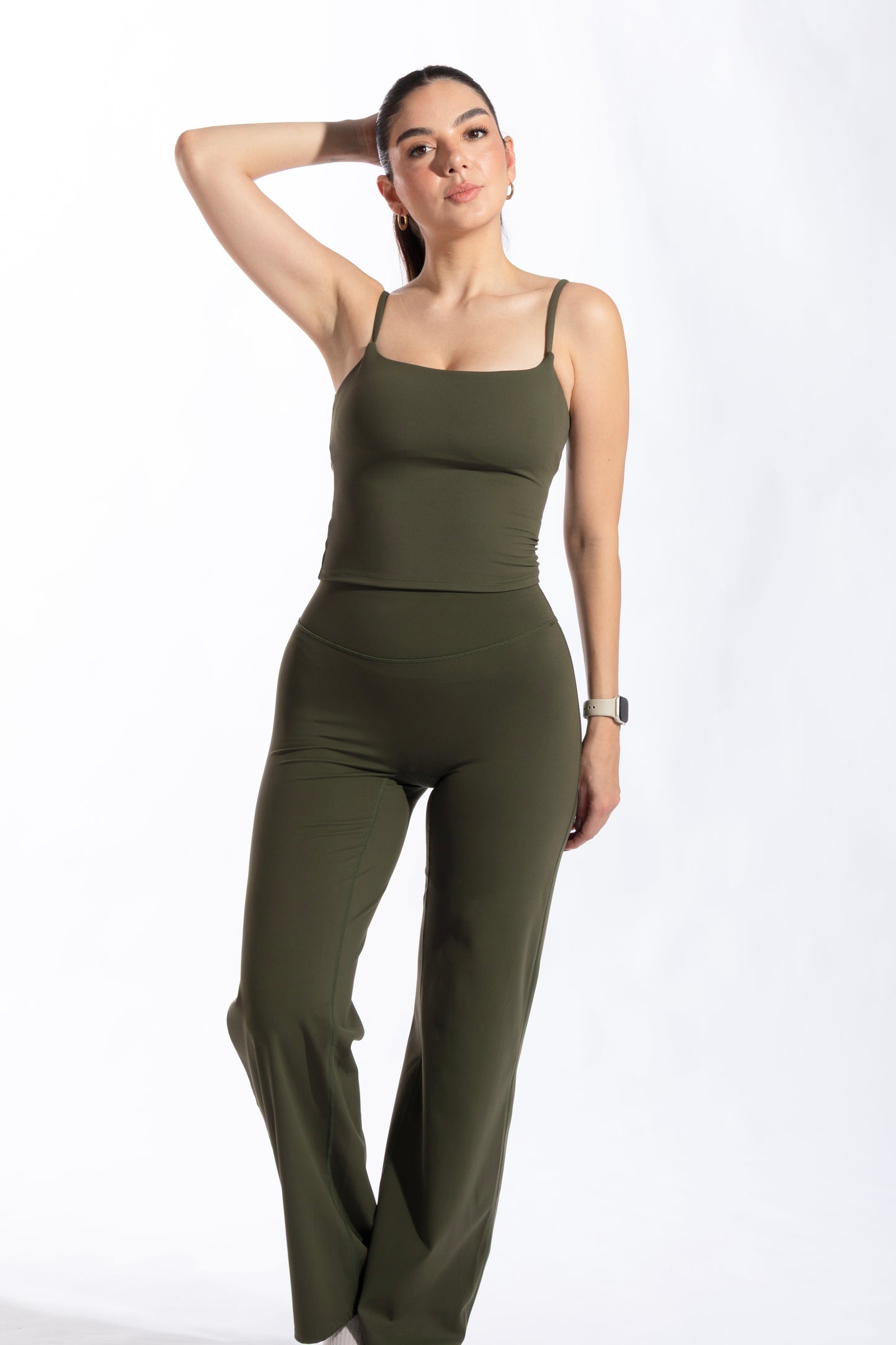 Softsculpt Leggings Flare Olive