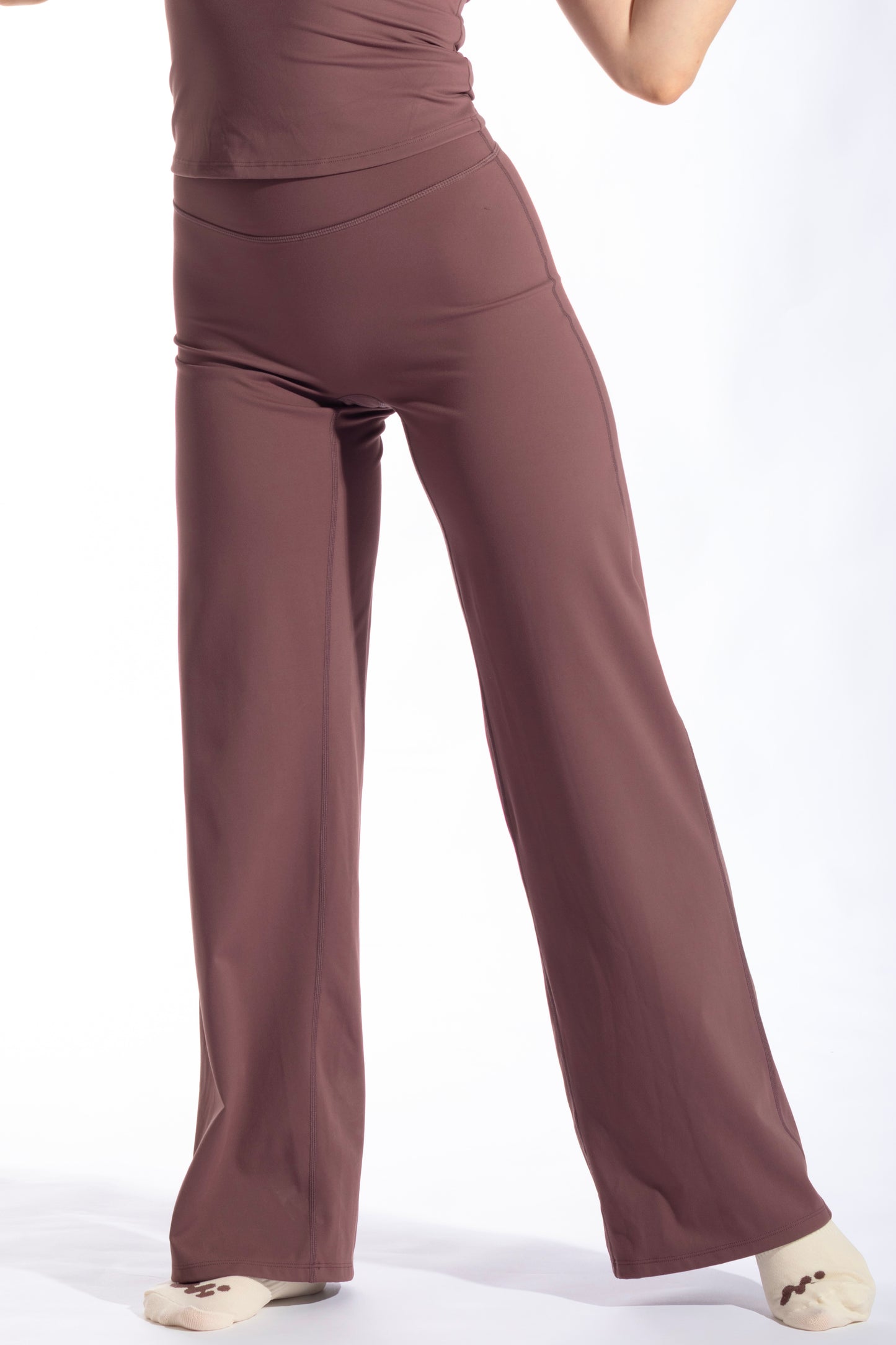 Softsculpt Leggings Flare Vintage purple