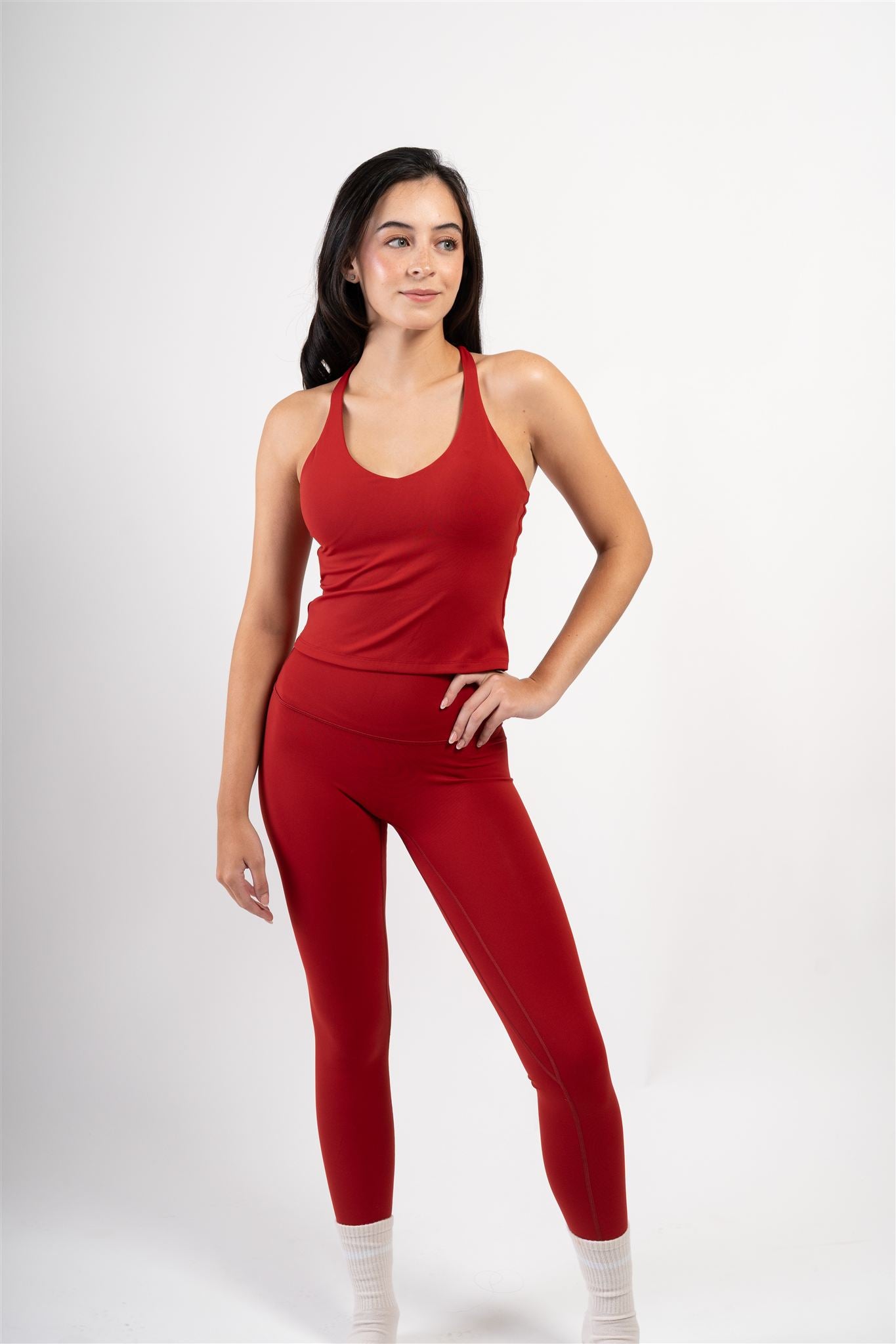 Flawless Leggings Cherry